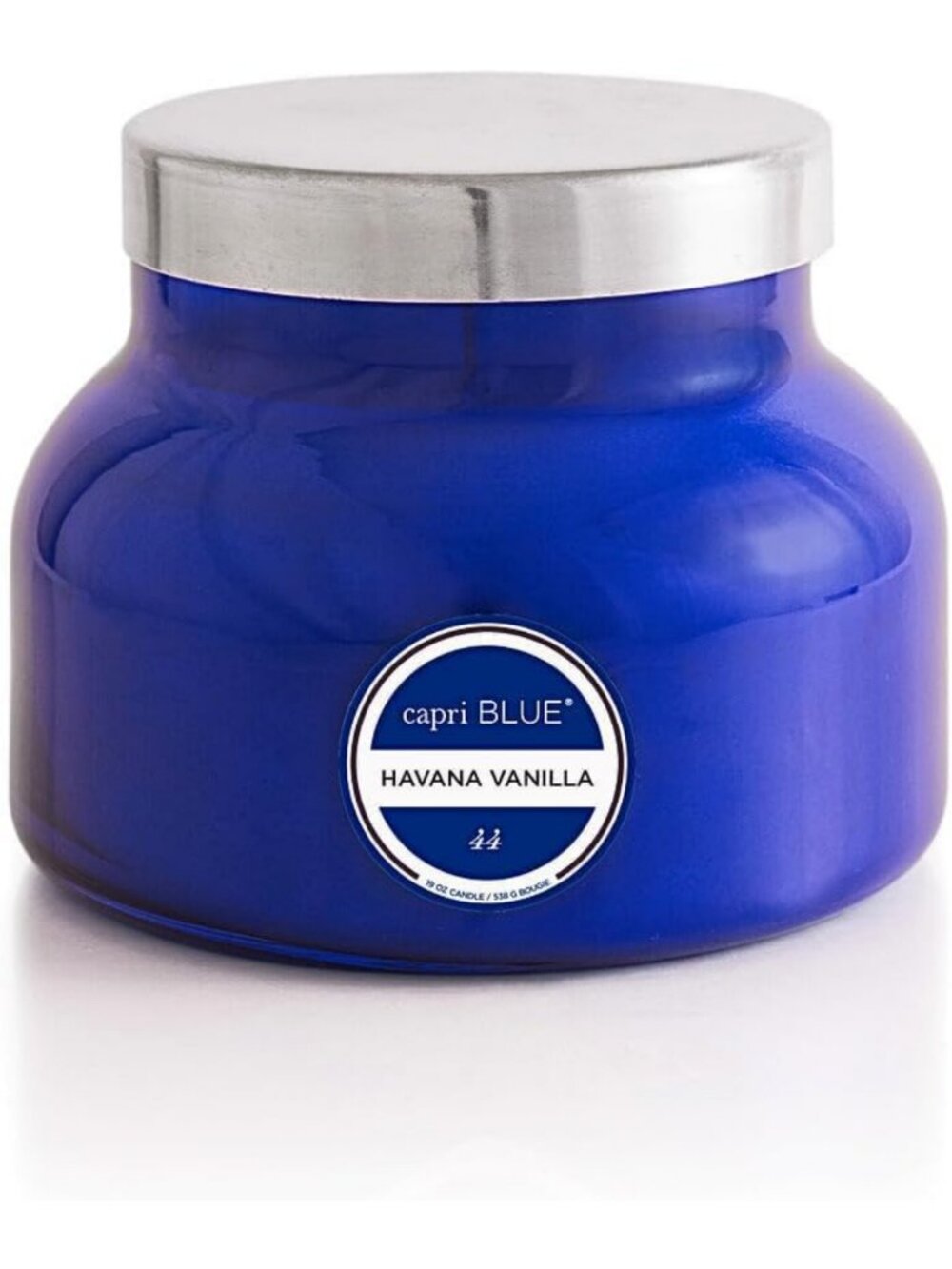 Luxury Soy Scented Candles - Blue Jar Candle Gifts for Home - Vanilla